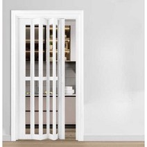 투명자바라 무빙월 상가폴딩도어 PVC 식당 주름문, 업그레이드 1.3m알루미늄상부레일, 1개