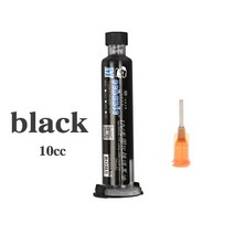 용접솔더 마스크 UV 경화 페인트 10g 녹색 PCB 용 오일 펜 회로 기판 보호하기 위해 파란색 검정색 노란색, 01 Black