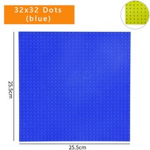 레고 호환 나노 테크닉 밀리터리 블럭 브릭 12 색 베이스 플레이트 클래식 32x32 도트 도시 DIY 건설 빌딩, 09 blue