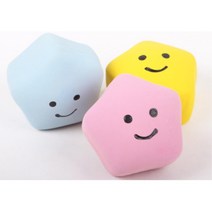 x3개 말티즈 소형견 라텍스 애견 삑삑이 인형 시바견장난감, 3개