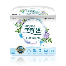 크리센 라운드형 소변용 요실금 패드 성인용 기저귀 240매 (30매X8팩) 성인기저귀, 1박스