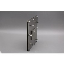 산업용 숫자 금속 키패드 부품 28 키 맞춤 IP65 키오스크 금속 키보드 스테인리스 산업 USB 키패드, 한개옵션2, 02 PS2, 한개옵션1