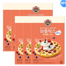백설 와플믹스, 450g, 6개