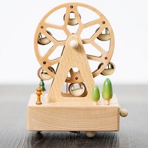 [젊은이마켓] 원목 나무 대만 오르골 우드오르골 (관람차), 제품선택:대만 오르골 관람차