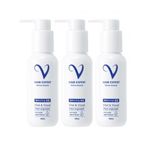 [유한양행]브이헤어엑스퍼트 더마탈모완화 헤어앰플 100mL, 3개