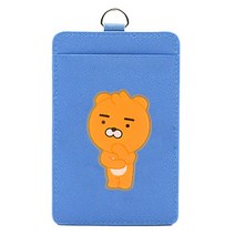 카카오프렌즈 카드 지갑 목걸이 홀더 라이언 어피치 교통 남성 여성 학생 카드홀더 사원증