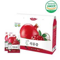국내산 생생 석류즙 석류 원액 엑기스 100mlx21포, 100ml