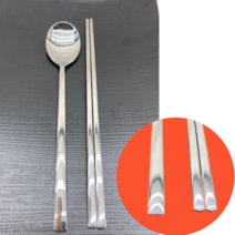 업소용수저 스텐 식당 수저젓가락세트 진공젓가락, 5. 꽃무늬, 꽃무늬 세트 1벌
