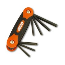Harley-Davidson 오토바이용 CruzTOOLS FHT1 접이식 육각/Torx 키 세트