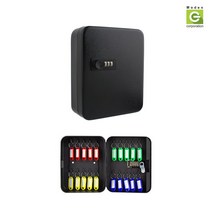 모든지 번호키형 키 열쇠 보관함 열쇠함 키박스 20구, Key-20Bk[블랙], 1개