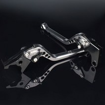 로얄 엔필드 650 인터셉터 콘티넨탈 INT650 GT650 GT 용 8 색 조정 가능한 바이크 오토바이 브레이크 클러치 레버, [07] Gray 177mm