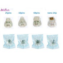 뷰티디바이스 저통증 절연 4 팁 카트리지 10 핀 25 64 및 나노 바늘 마이크로니들 분수 Rf 무선 주파수 기계용, 02 Non insulated25pin