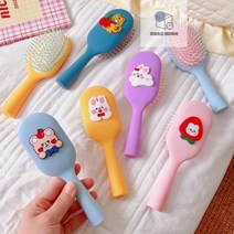 머리빗_학생_KK171_휴대용_마카롱_캐릭터 06A5, 스카이블루, 쿠팡 스카이블루, 쿠팡 본상품선택