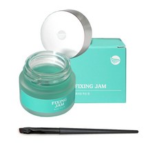 래쉬업 픽싱 잼 노글루 속눈썹펌 왁스 20g 듀얼브러쉬증정, 1개