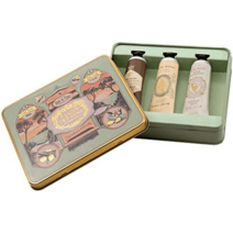 빠니에 데 상스 핸드크림 틴박스 세트 (아몬드 포도 꿀) 프랑스산, 세트(오렌지 꽃 재스민 제라늄)