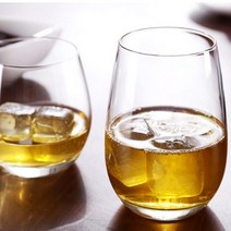 [아코록 루미낙] 항아리글라스 2 size * 프랑스 미네랄 언더락 하이볼 둥근잔 홈카페, 하이볼 37cl