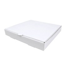 크라운포장 무지화이트 사각 피자박스 30매 345x345x45mm, 30개