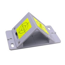 토탈 스테이션 미니 프리즘 광학 40x40mm 2 타겟 리플렉터 포함 각도 측정 플라켓, 01 whole product