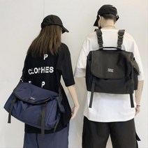 사이드포켓 방수 나일론 크로스 메신저백 1박2일가방 제주도여행 마실룩 산책