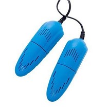 운동화건조기 슈드레서 신발건조기 만화 모양 전기 신발 건조기 탈취 따뜻한 운동화 미니 부팅 히터 AC 220, [04] Telescopic blue