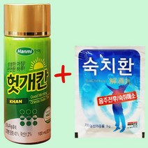 [1세트] 한미 헛개칸 100ml+ 숙치환 3g(1병+1포), 1) 헛개칸+숙치환 1세트