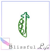 귀여운 디자인 페이퍼 클립, 완두콩