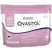 USA 직구 Theralogix 오바시톨 최상급 퀄리티 이노시톨 파우더 Vegan 180COUNT 1팩, 수량, 상세참조
