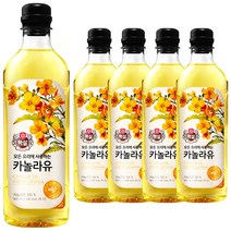 백설 카놀라유, 5개, 900ml