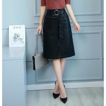 UT3103 천연양가죽 여성스커트 가죽스커트 레더 치마