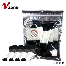폴턴 V존 남성 캐주얼 단목 PVC 4족 세트