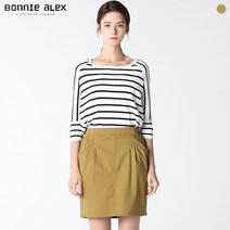 보니알렉스 보니알렉스(BONNIE ALEX) 포켓 밴디드 하프 스커트 (택가격:49000원)