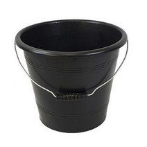 플라스틱 바게스, 검정, 3개