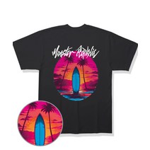 서핑쉐이크 베리핑크 블랙 티셔츠