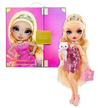 Rainbow High 프리미엄 에디션 - 파리 힐튼 컬렉터 인형 - 27.9cm(11인치) 금발 머리카락을 가진 2022 패션 인형 믹스 앤 매치할 수 있는 멋진 의상 및 프