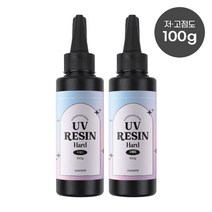 오로라데코덴 안전인증 3세대 UV레진 하드타입 R002, 고점도100g