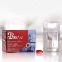 알래스카 레드 오메가3, 30캡슐, 1box