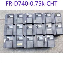 중고 주파수 변환기 FR-D740-075K-CHT 075KW 완전한 테스트 기능, FR-D740-0.75K-CHT