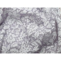 패브릭제이 30수 마 선주름 꽃무늬 번아웃 플라워 원단 FJ-187