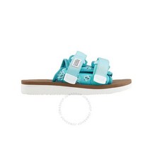Suicoke Ladies Teal Moto-Cab Slippers Brand Size 6 US 9 OG-056CAB-PT03 TEAL
