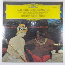 (중고LP)(미개봉 라이센스) 칼 오르프 카툴리 카르미나. CARL ORFF CATULLI CARMINA. EUGEN JOCHUM