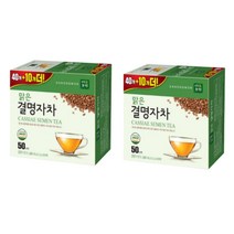 맑은 결명자차 결명차 50티백 2박스