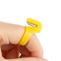 초음파컷딩기 레이저 슬라이딩 3개/대 새로운 플라스틱 골 무 봉 제 반지 스레드 커터 손가락 블레이드 바, 한개옵션0