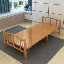 평상 접이식 야외 베란다 이동식 나무 마당 꾸미기 DIY 원목 원두막 조립식 벤치, 브라운 좁은 널 80cmx197cm