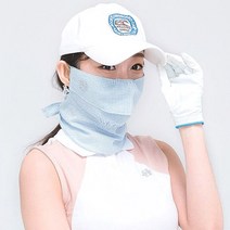 고운골프 자외선 미세먼지 차단 리본 골프, SKY BLUE, 색상 : SKY BLUE