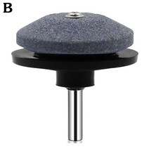 그라인드 스톤 용 모어 블레이드 나이프 샤프너 파워 드릴 잔디 깎는 기계 F9N5 가능 5 가지 색상, 04 Black