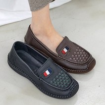 [천연소가죽] 슈타운 클래식 단화 발 편한 신발 통굽 가죽 로퍼 쿠션 신발