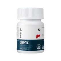 심플리간 간관리 필수 곰피추출물 밀크씨슬 고함량, 60정, 1개, 60정
