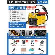 논가스 용접기 전문가용 공업용 휴대용 CO2 가정용, 1KG 에어리스 삼용분체총, 1개