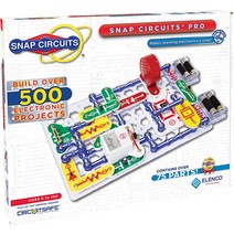 그래비트랙스 Snap Circuits Pro SC-500 전자탐색 키트 500개 이상 프로젝트 풀컬러 매뉴얼한글이 아닐 수 있음 75개 공유 회로 부품 STEM 교육용 장난감 만, [01] 전부, [06] SC-750R