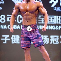 피지크보드숏 웨이크보드복 바지 휘트니스 대회 수상 스키복 스웜팬츠 남자 바다 여름휴가, 뉴버건디